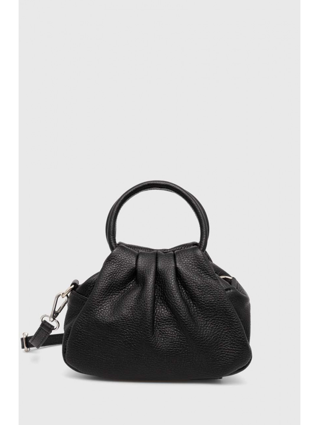 Kožená kabelka Answear LAB černá barva